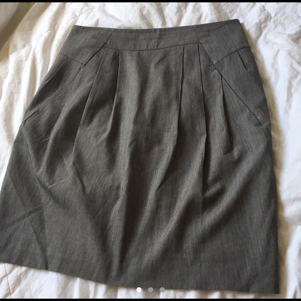 Worthington grey skirt